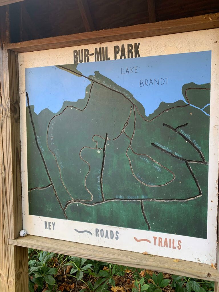 Bur-Mil Park sign